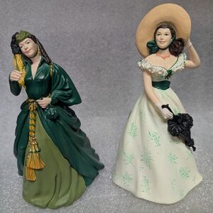 Gone With The Wind Hallmark Ornaments. Excellent Condition. No Box